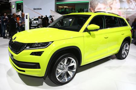 Skoda Kodiaq Paris Motor Show 2016