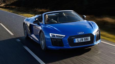 Audi R8 Blue Audi R8