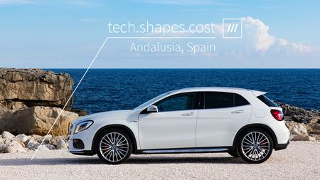 Mercedes three-word address navigation