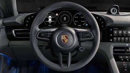 Porsche Taycan badge