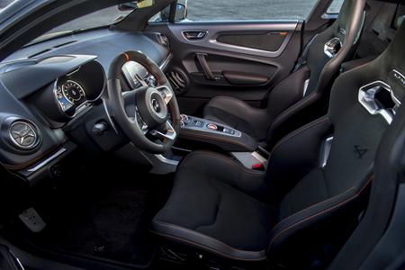 Alpine A110S interior Alpine A110S interior