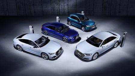 Plug-in hybrid versions of A6, A7, A8 and Q5