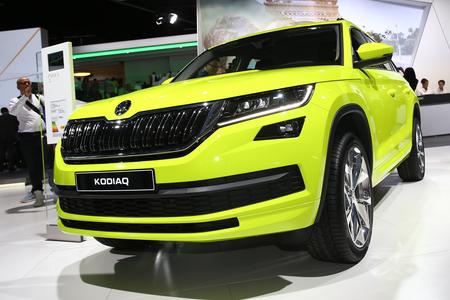 Skoda Kodiaq Paris Motor Show 2016