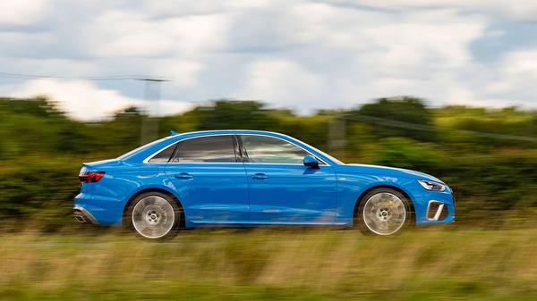 Side view of Audi A4