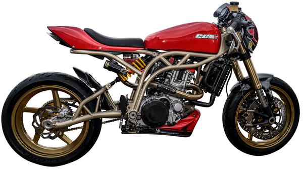 Top 5 new café racers: CCM Spitfire café racer Foggy edition – the funky, exclusive one