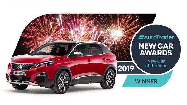 A red Peugeot 3008, our New Car of the Year award winner