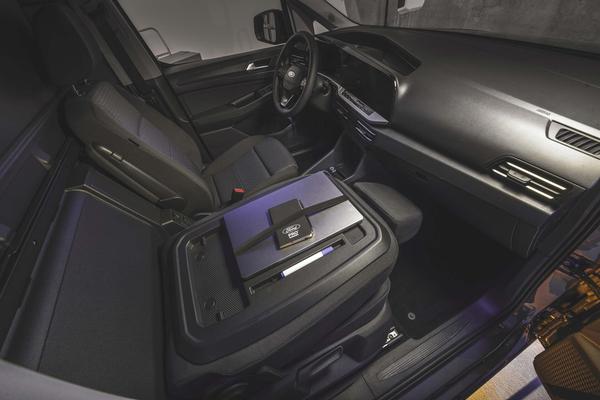 Ford Transit Connect Interior With Work Surface Deployed