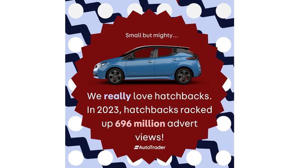 Hatchback are the most popular body type
