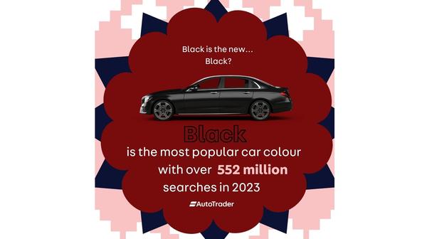 Black is the most popular car colour