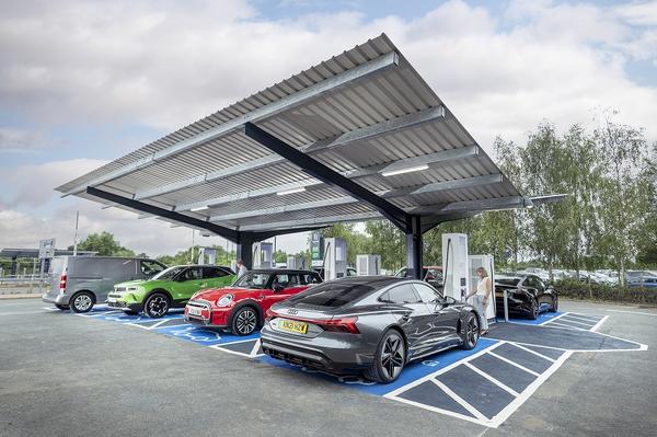 EV charging Hyper Hub opened in York