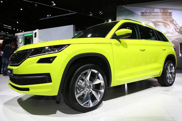 Skoda Kodiaq Paris Motor Show 2016