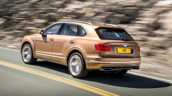 2016 Bentley Bentayga SUV revealed