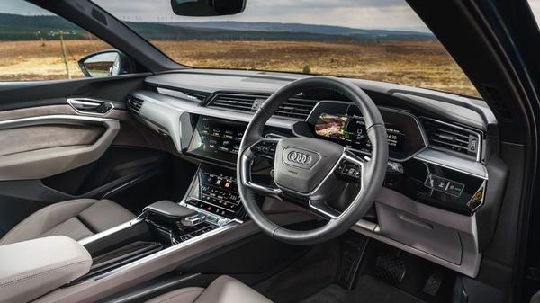 Audi E-tron interiors 