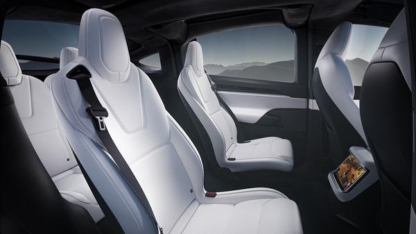 Tesla Model X Six-seater Rear seats