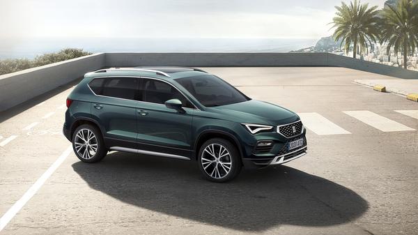 Green Seat Ateca front parked