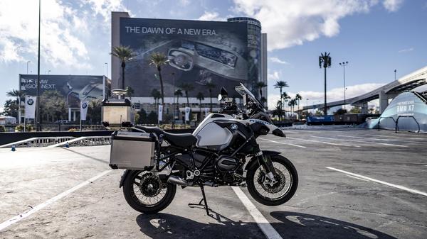 BMW R 1200 GS autonomous motorbike CES 2019