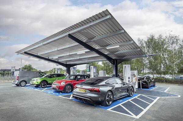 EV charging Hyperhub opened in York