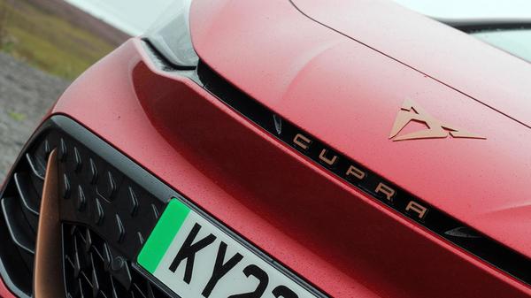 2022 Cupra Born electric car badge