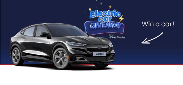 Win a Ford Mustang MACH-E in January | AutoTrader