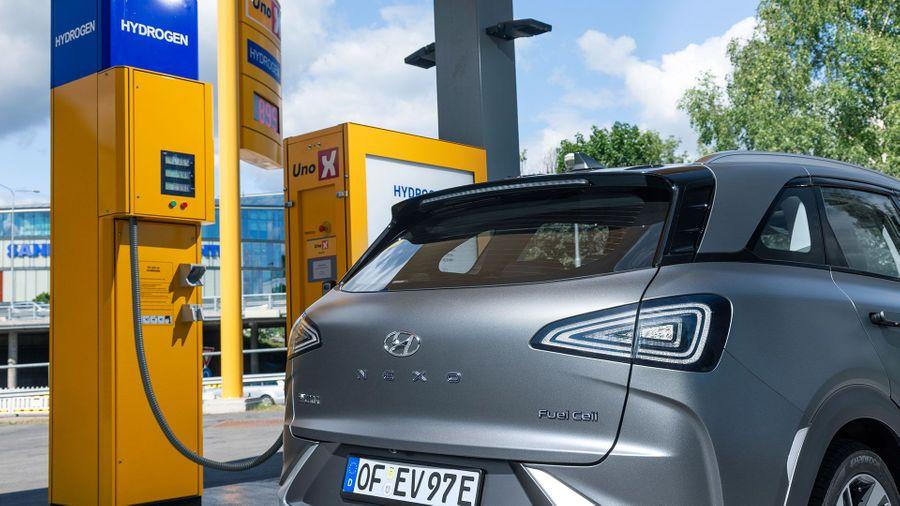 Hydrogen fuel cell car Hydrogen fuel cell car