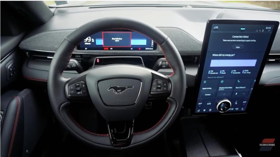 Mach-E steering and infotainment Mach-E steering and infotainment