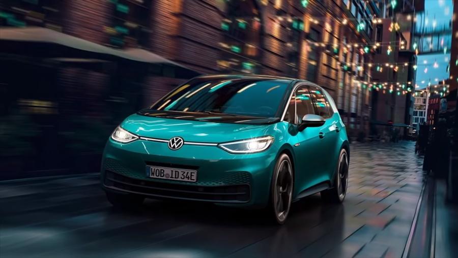 Volkswagen ID3 electric car Volkswagen ID3 electric car