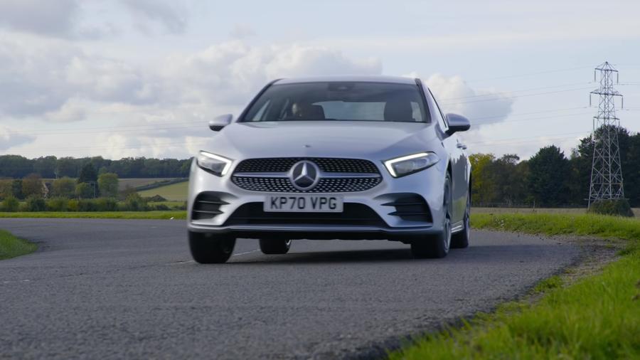 Mercedes A-Class A250e Silver Mercedes A-Class A250e