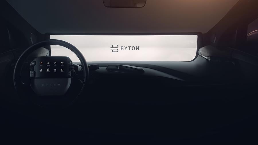 Byton Shared Experience Display CES 2019