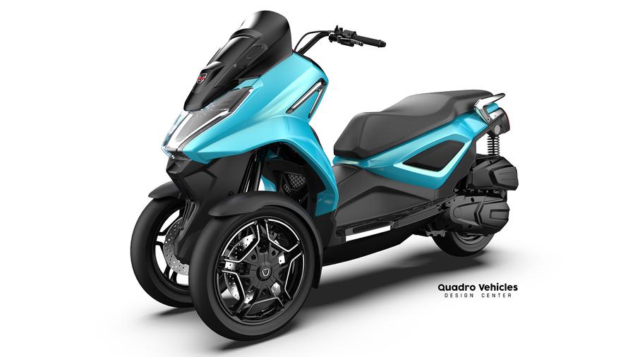 piaggio 2 front wheel scooter