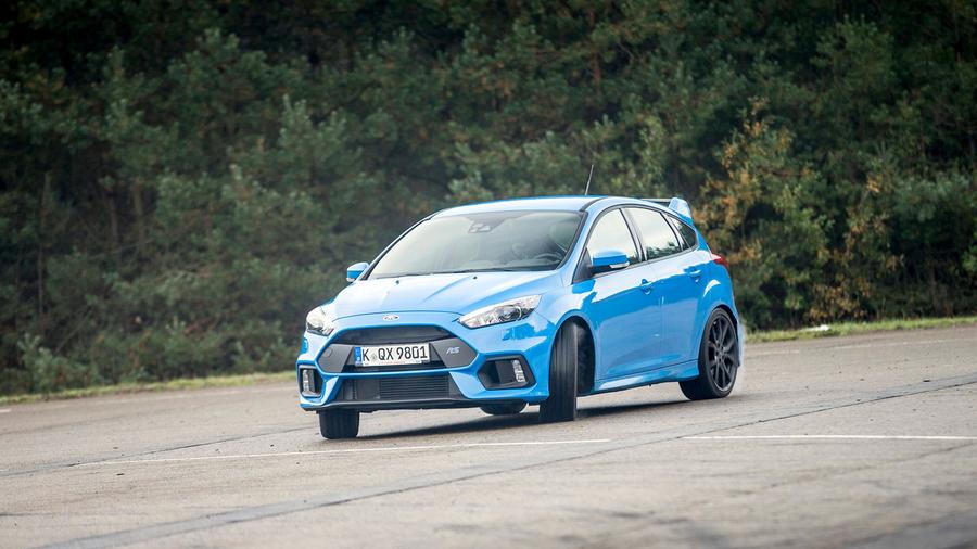Ford Focus RS passenger ride