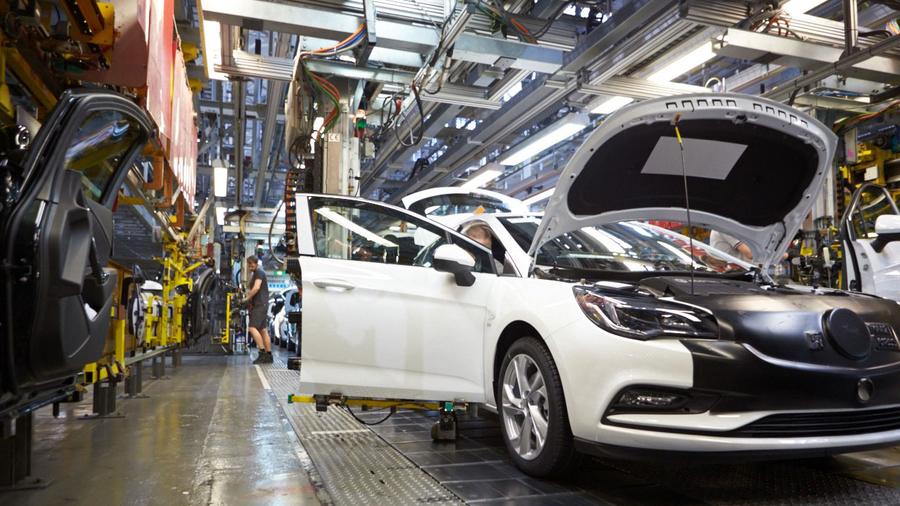 Vauxhall production at Ellesmere Port Vauxhall production at Ellesmere Port