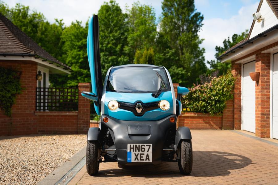 Renault Twizy electric car Renault Twizy electric car
