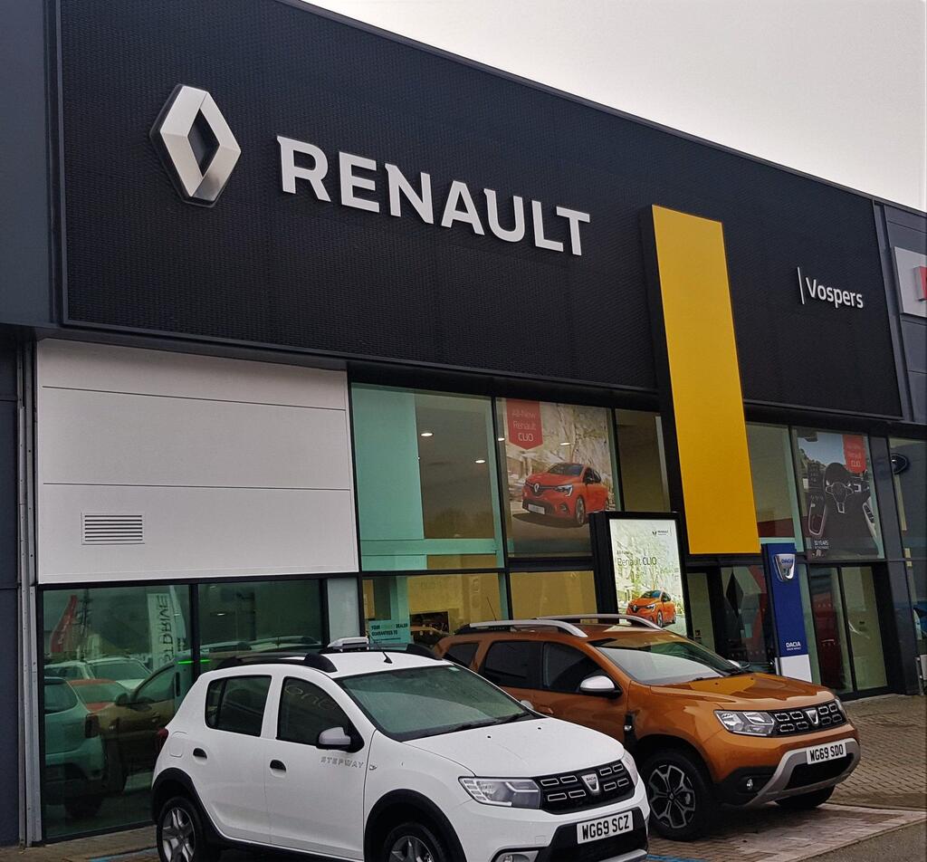 Vospers of Marsh Mills Renault and Dacia Car dealership in Plymouth