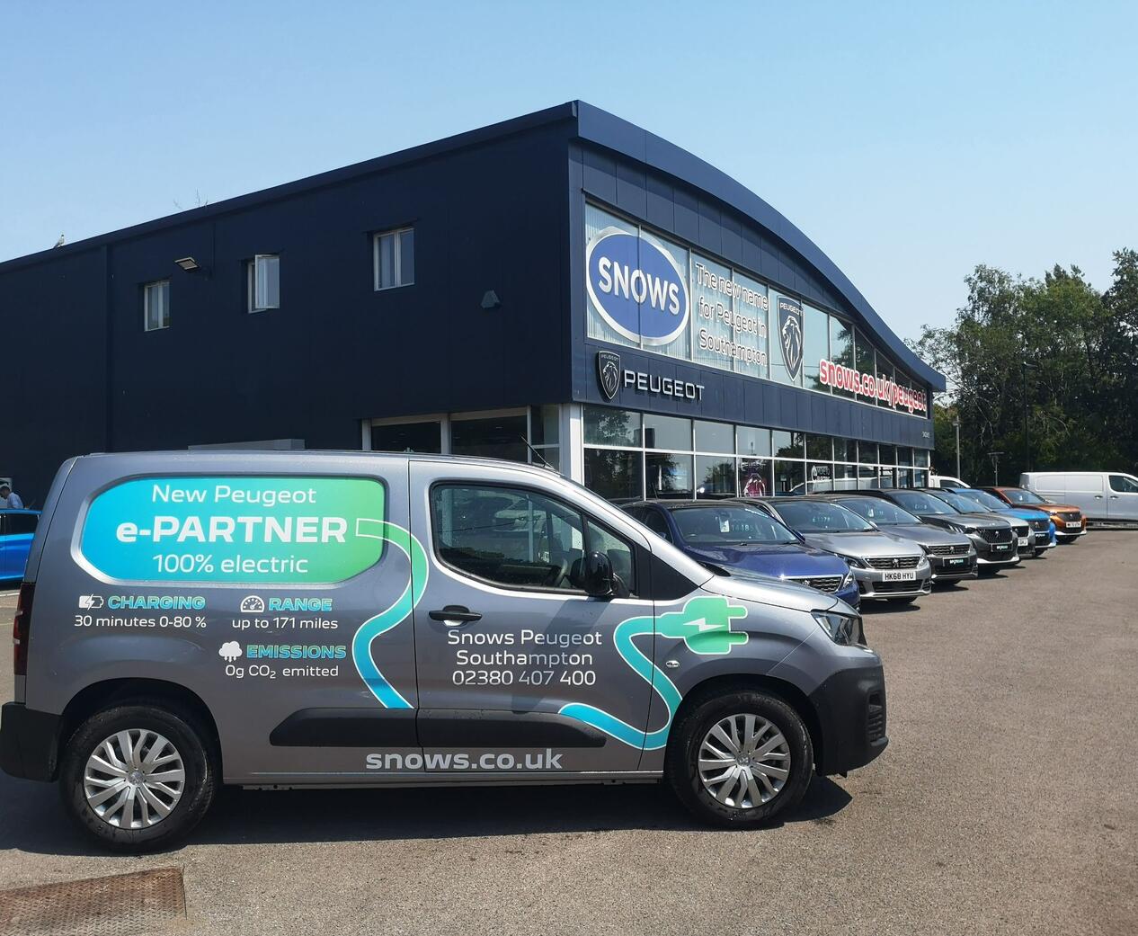 Snows Peugeot Southampton Vans dealership in Southampton AutoTrader