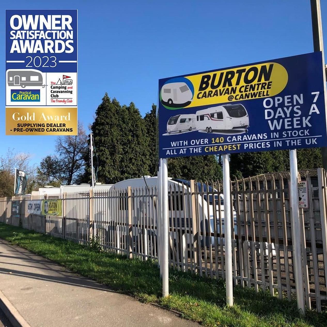 Burton Caravan Centre @ Canwell | Caravan dealership in Sutton