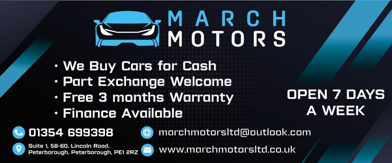 March Motors (Cambs) Ltd | Car Dealership In Peterborough | AutoTrader