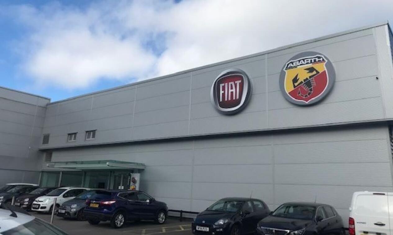 Vospers of Marsh Mills Fiat & Abarth Car dealership in Plymouth