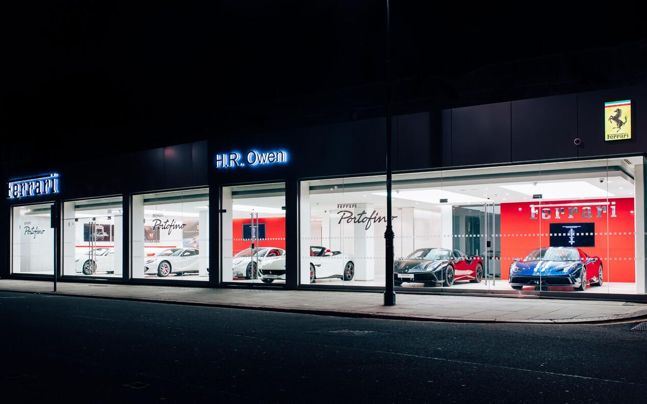 H.R. Owen Ferrari South Kensington Car dealership in South Kensington
