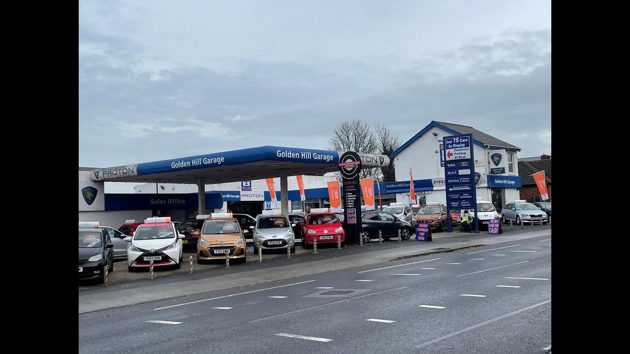 Golden Hill Garage In Leyland Lancashire