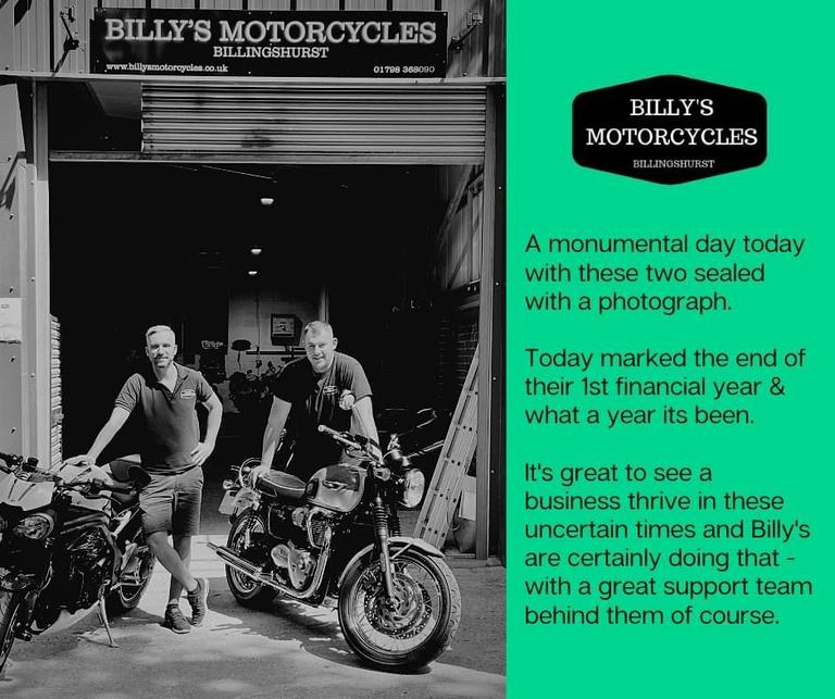 Billy's cheap motorcycle shop