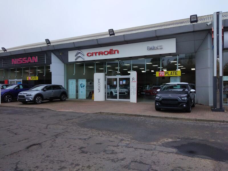 Park's Motor Group East Kilbride MultiFranchise Complex Car