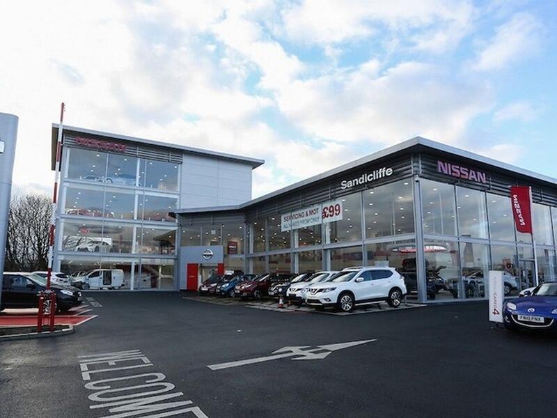 Sandicliffe MG and Nissan Nottingham Car dealership in Nottingham