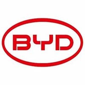 Brand logo of BYD