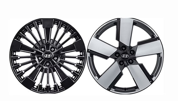Santa Fe alloy wheels
