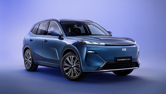 Geely Starray EM-i LED lighting shines bright