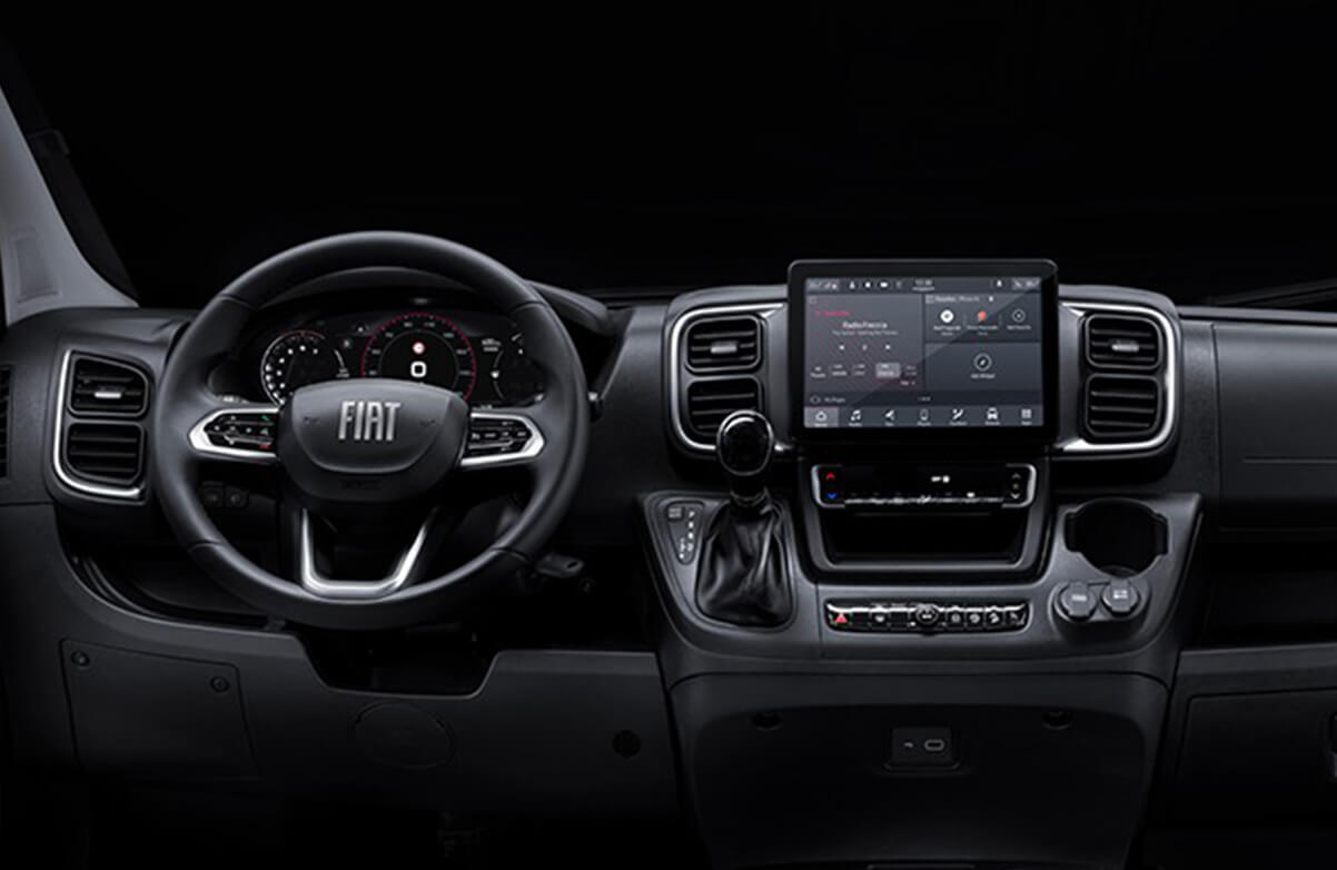 Fiat Professional Ducato Steering wheel and media controls