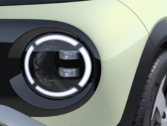 LED projection xheadlamps