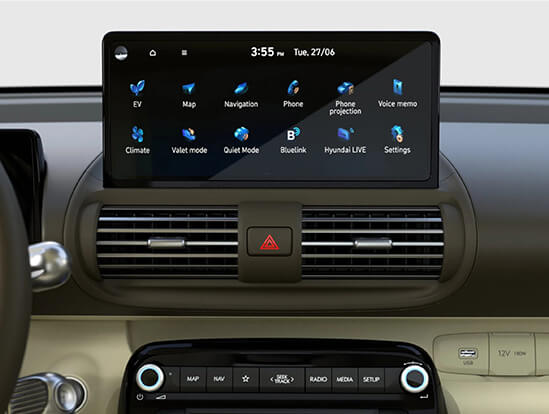Centre touchscreen standard