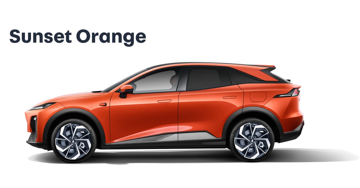 Exterior sunset orange