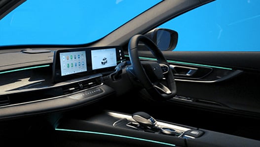 Full visibility with 540° camera